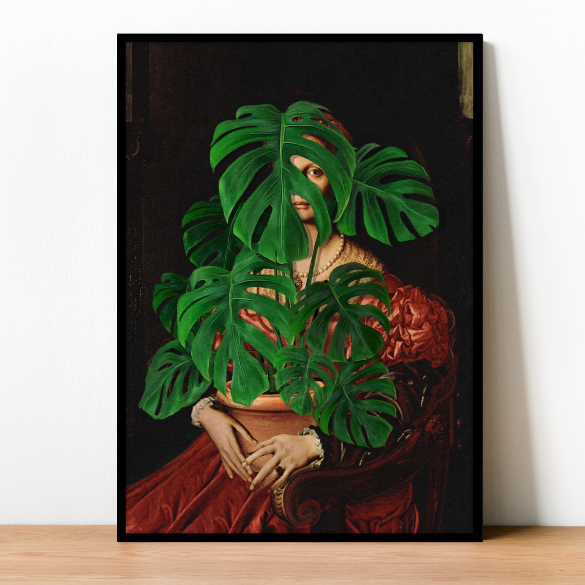 Plakat/kolaż PLANT LADY